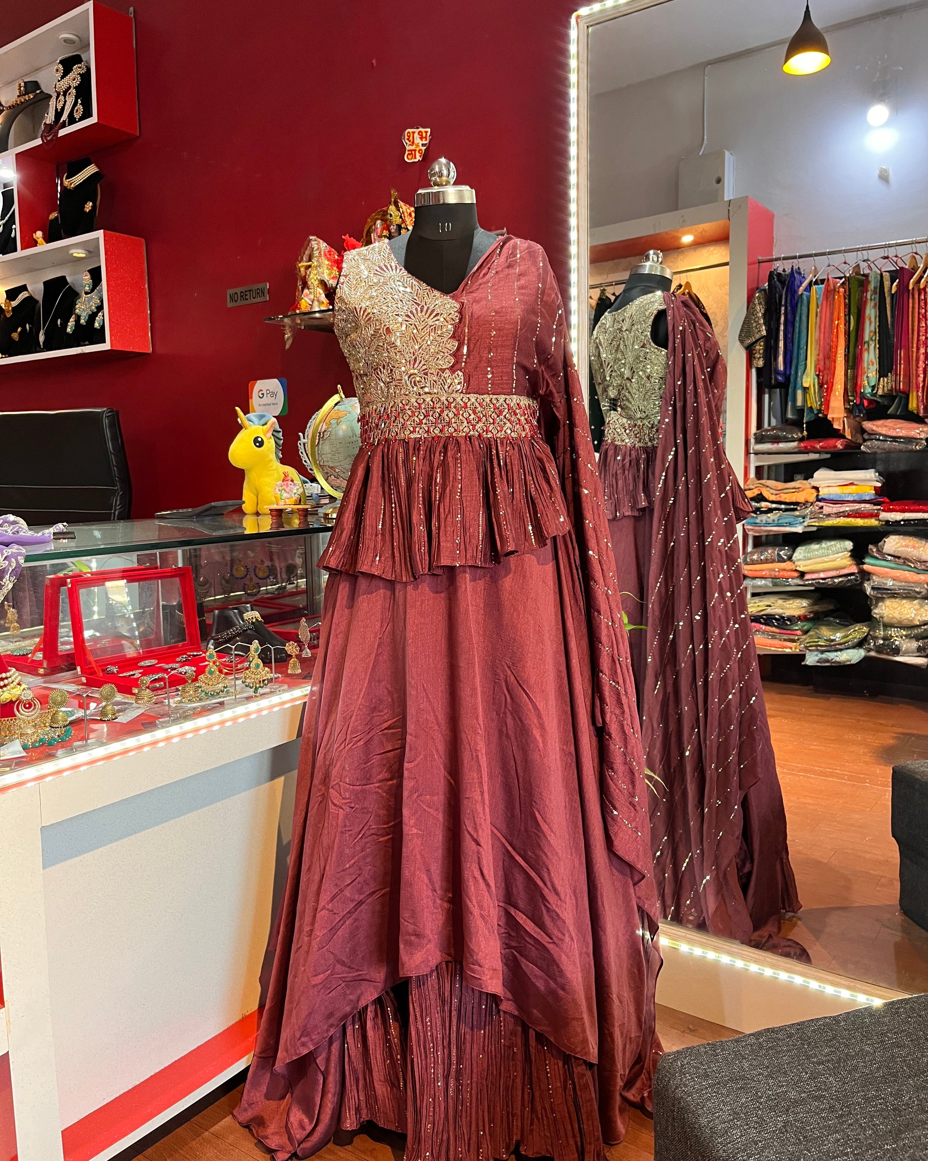 Nitya Drape Gown