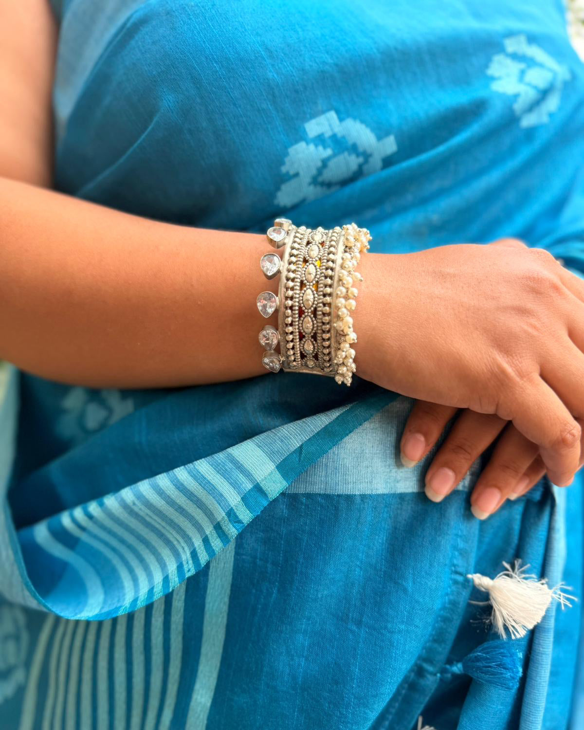 Charvi Silver Cuff