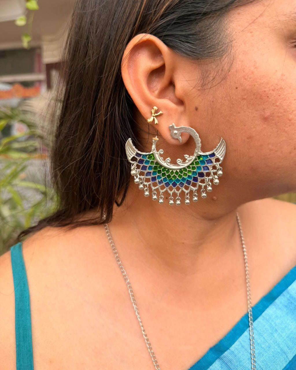 Peacock Necklace Set