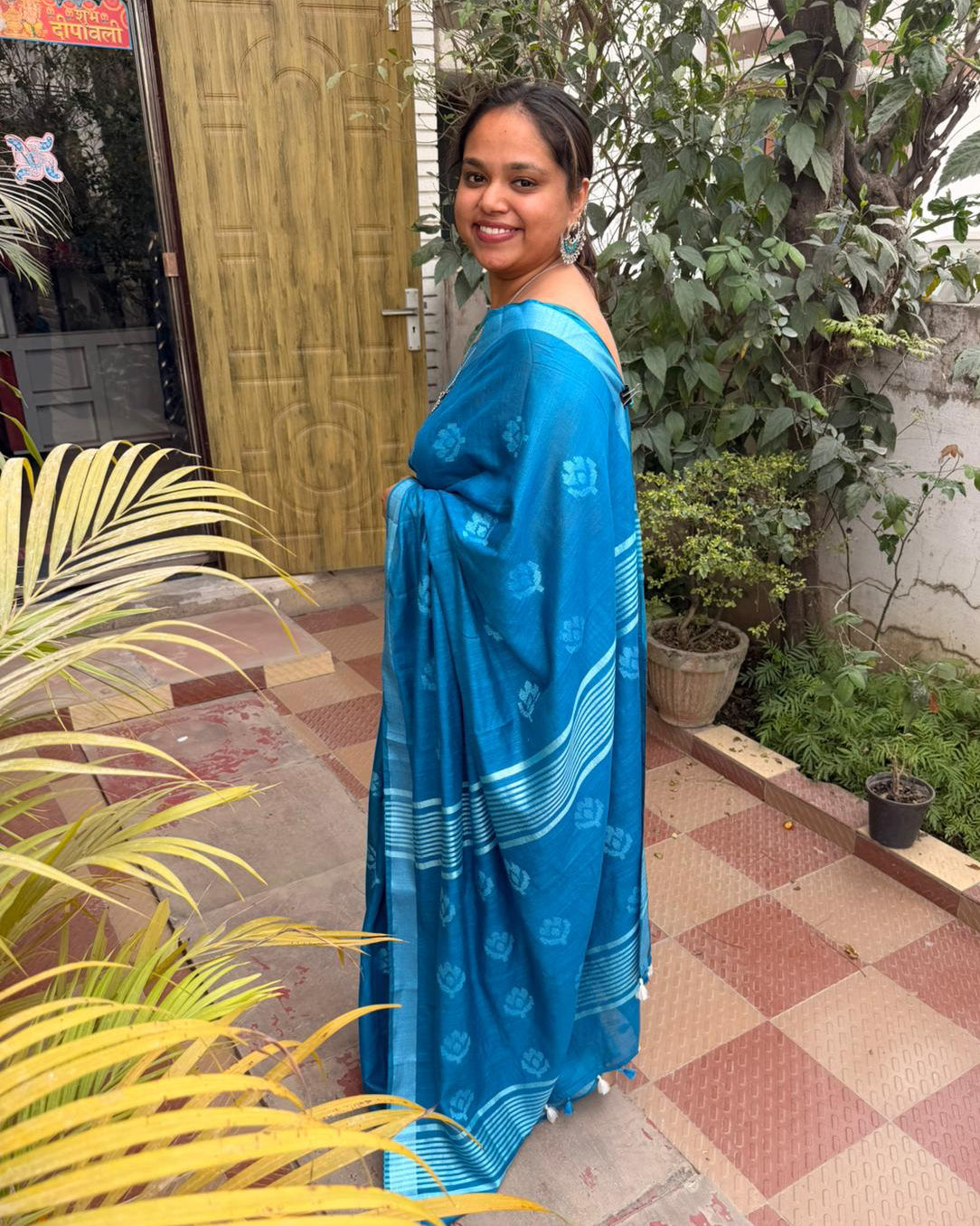 Kiara Mul Cotton Saree