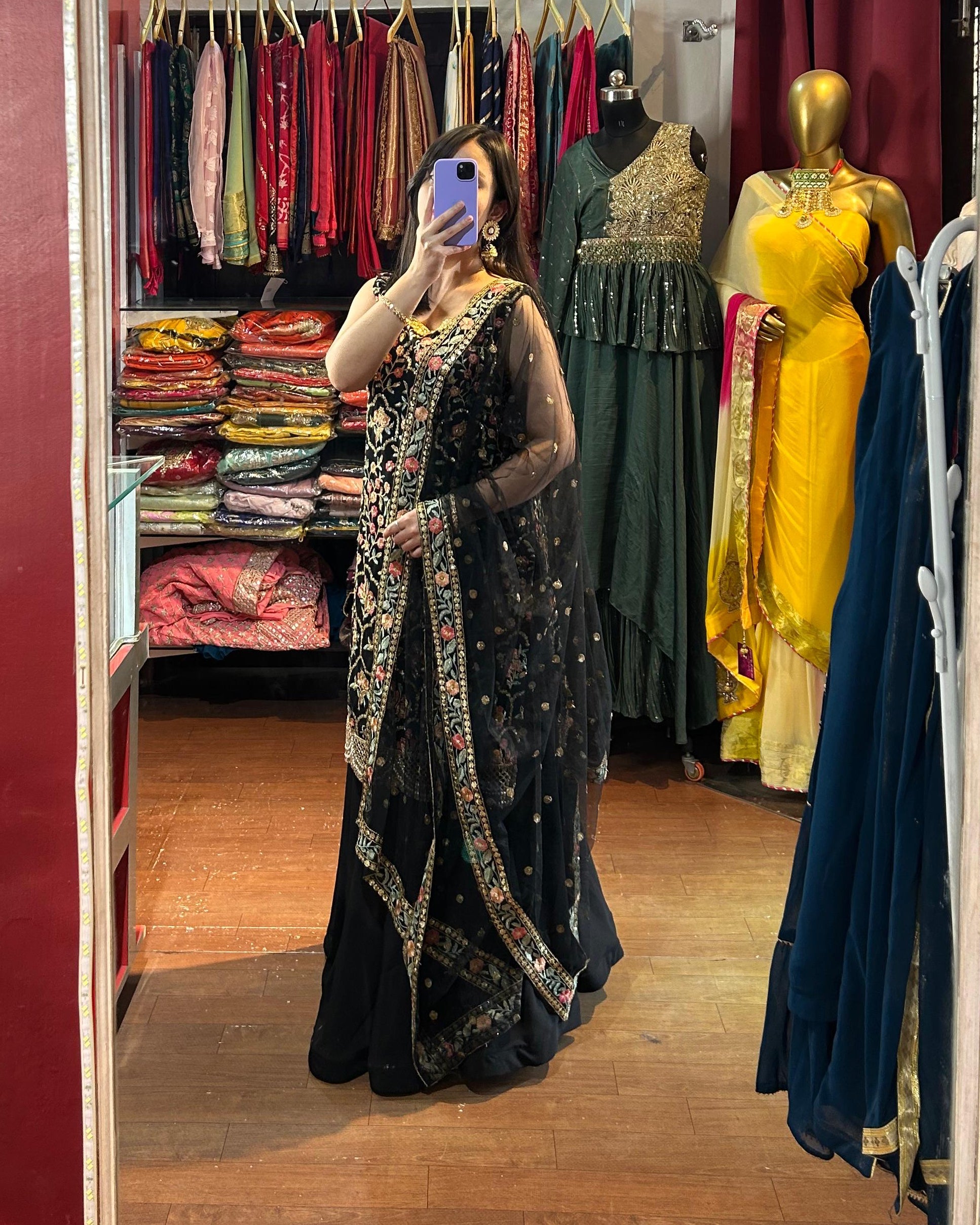 Afsana Floral Set