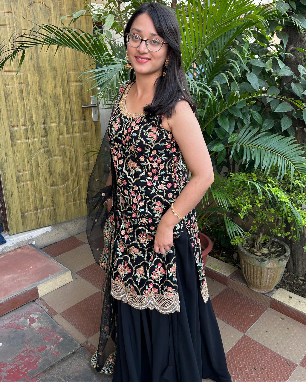 Afsana Floral Set