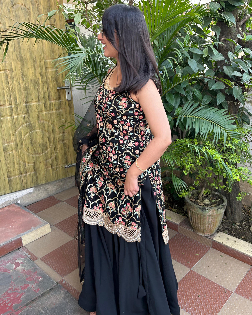 Afsana Floral Set